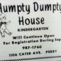 Click to enlarge image Photo courtesy of Marilyn Moody.  Marilyn Moody's mother-in-law,  Marie Moody, was the owner and director of Humpty Dumpty Kindergarten located in their home at 1106 Cater Avenue in Perry. 
