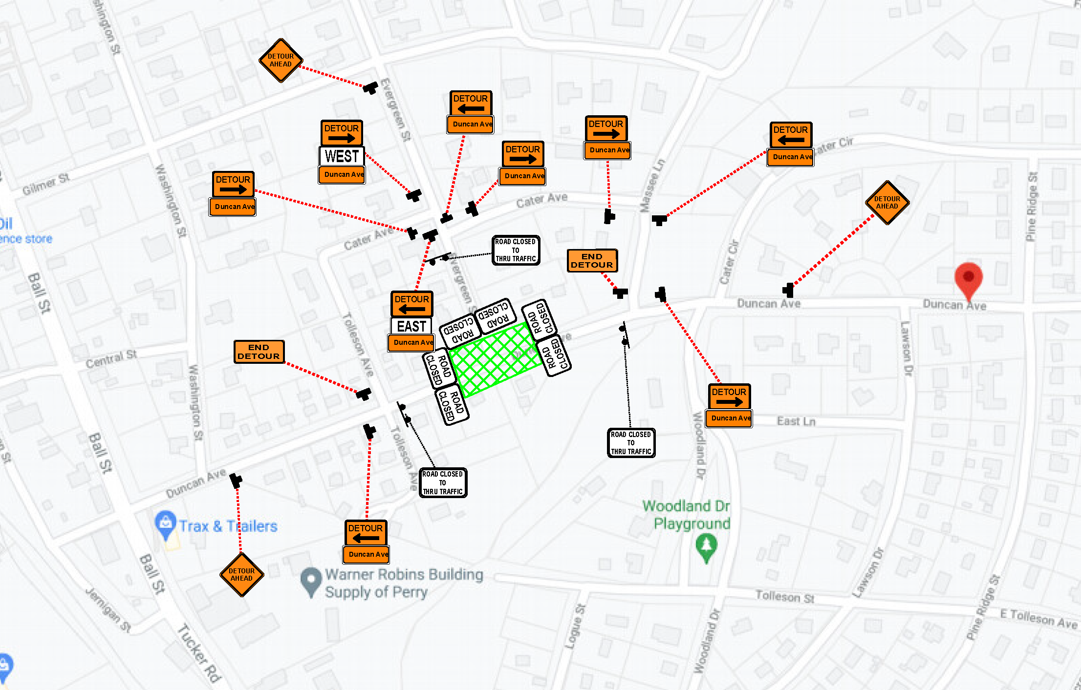 Photo for Sewer Repair Road Closures | Duncan Avenue &amp; Evergreen Street | UPDATE