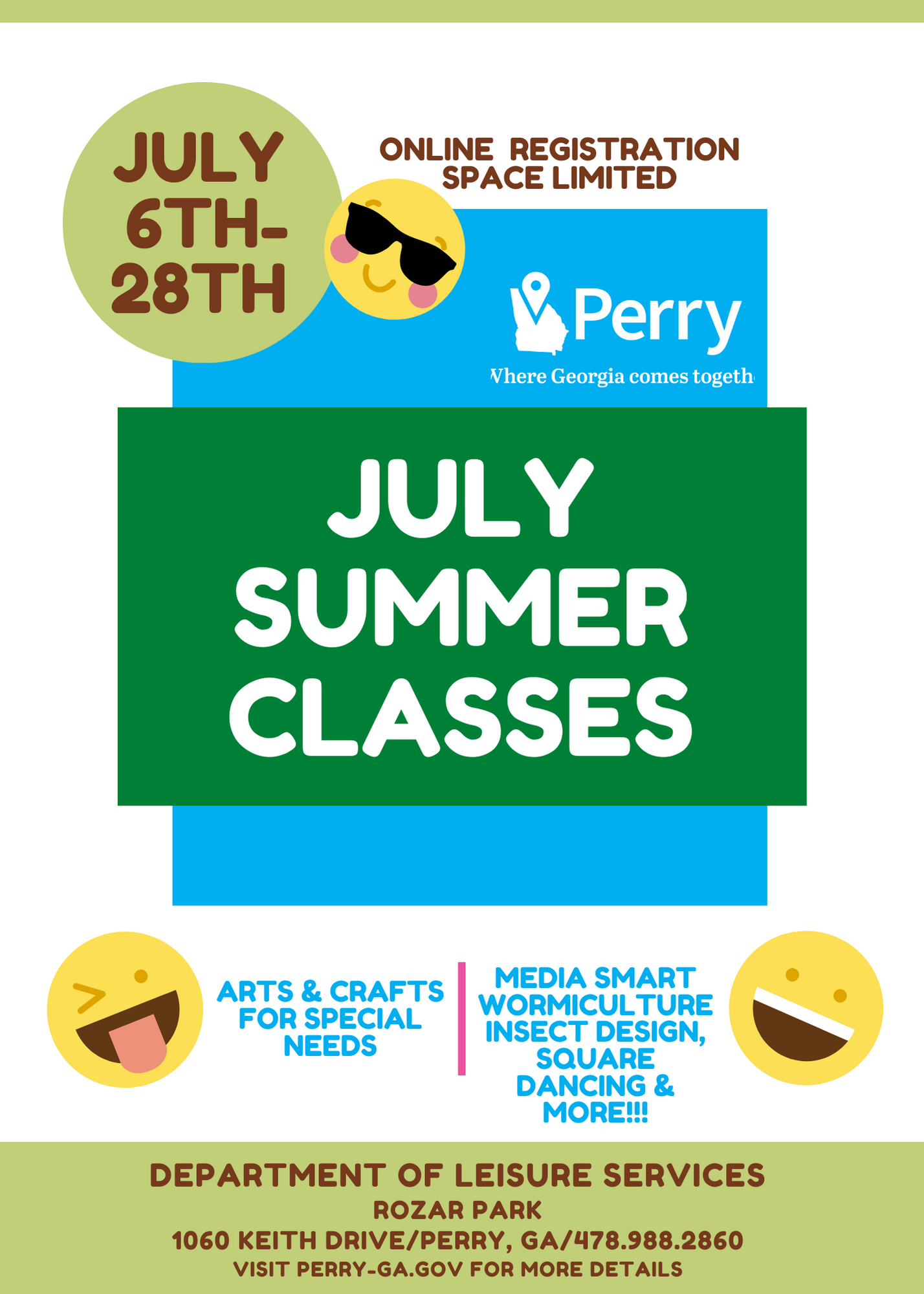 Photo for July Summer Classes | July 6 - 28