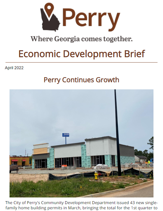 Photo for Economic Development Brief - April 2022