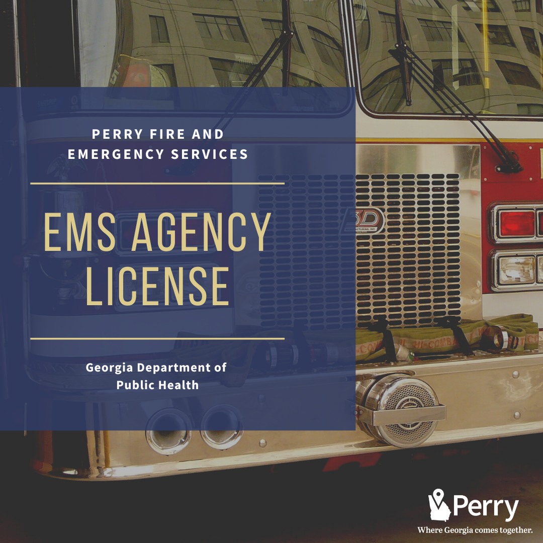 Photo for Perry Fire Obtains EMS Agency License