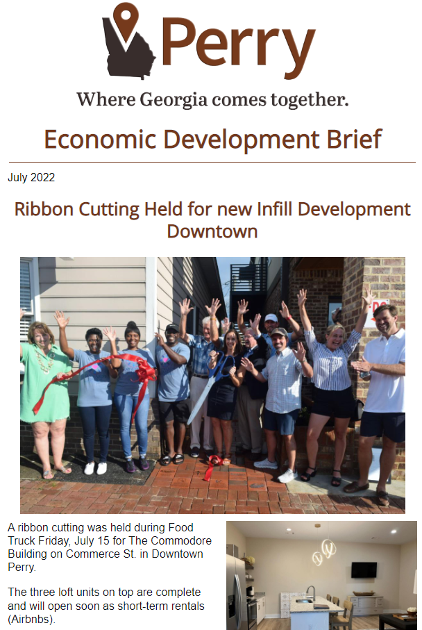 Photo for Economic Development Brief - July 2022