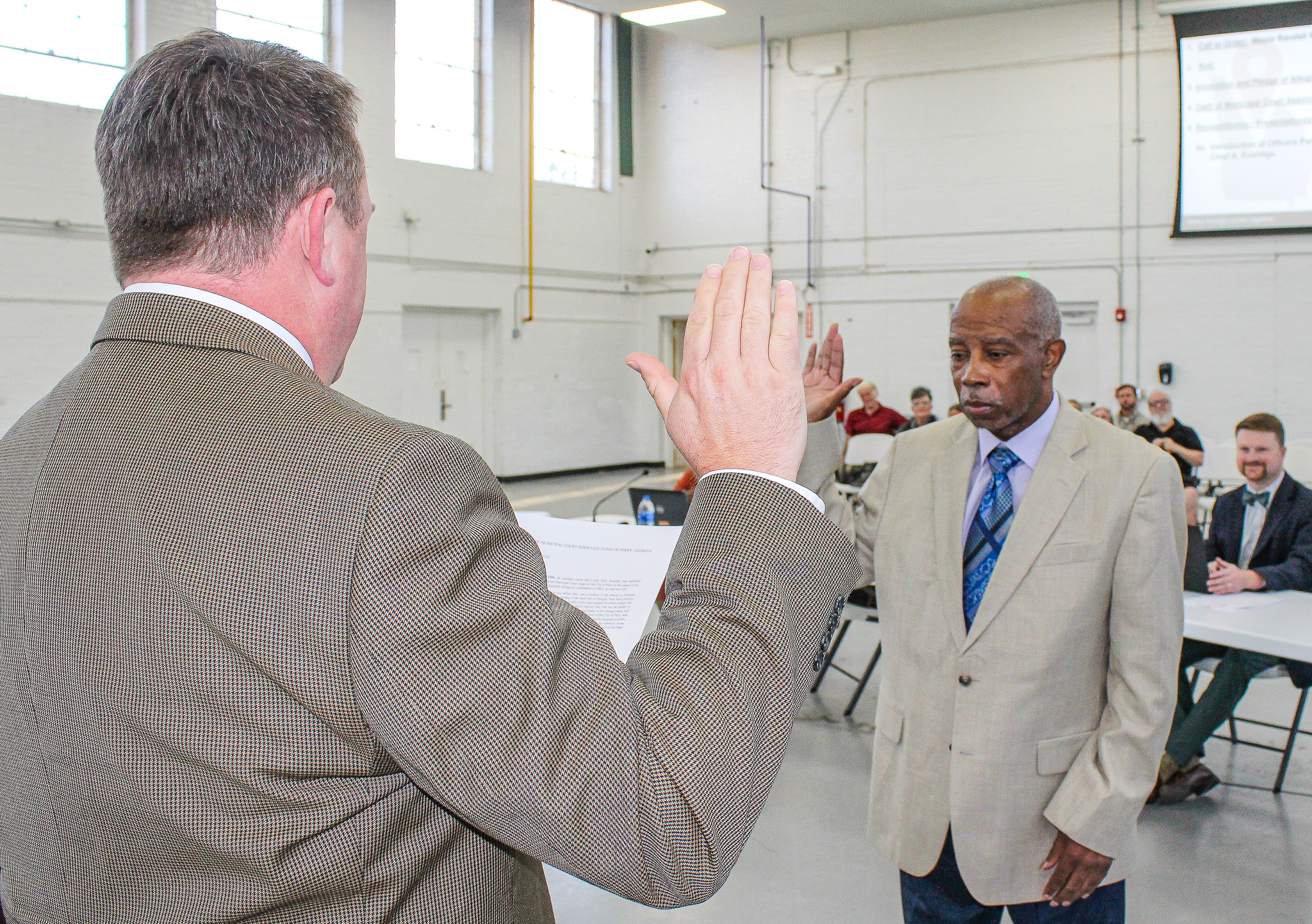 Photo for New Associate Municipal Court Judge Sworn In