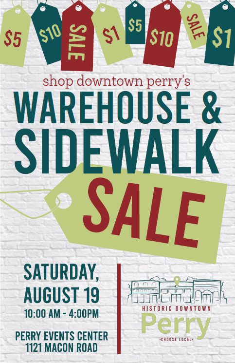 Photo for  Downtown Perry\'s Sidewalk Sale to Add Exciting Warehouse Sale