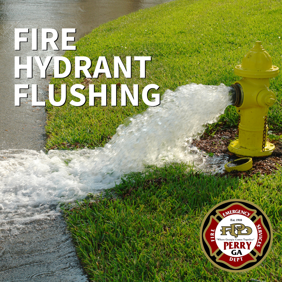 Photo for Fire Hydrant Flushing in Perry Areas