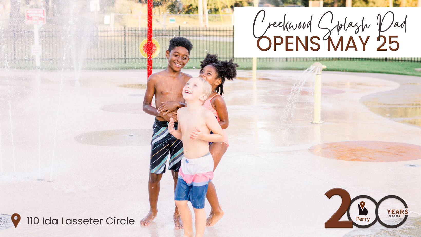 Photo for Creekwood Park Splash Pad Opens May 25