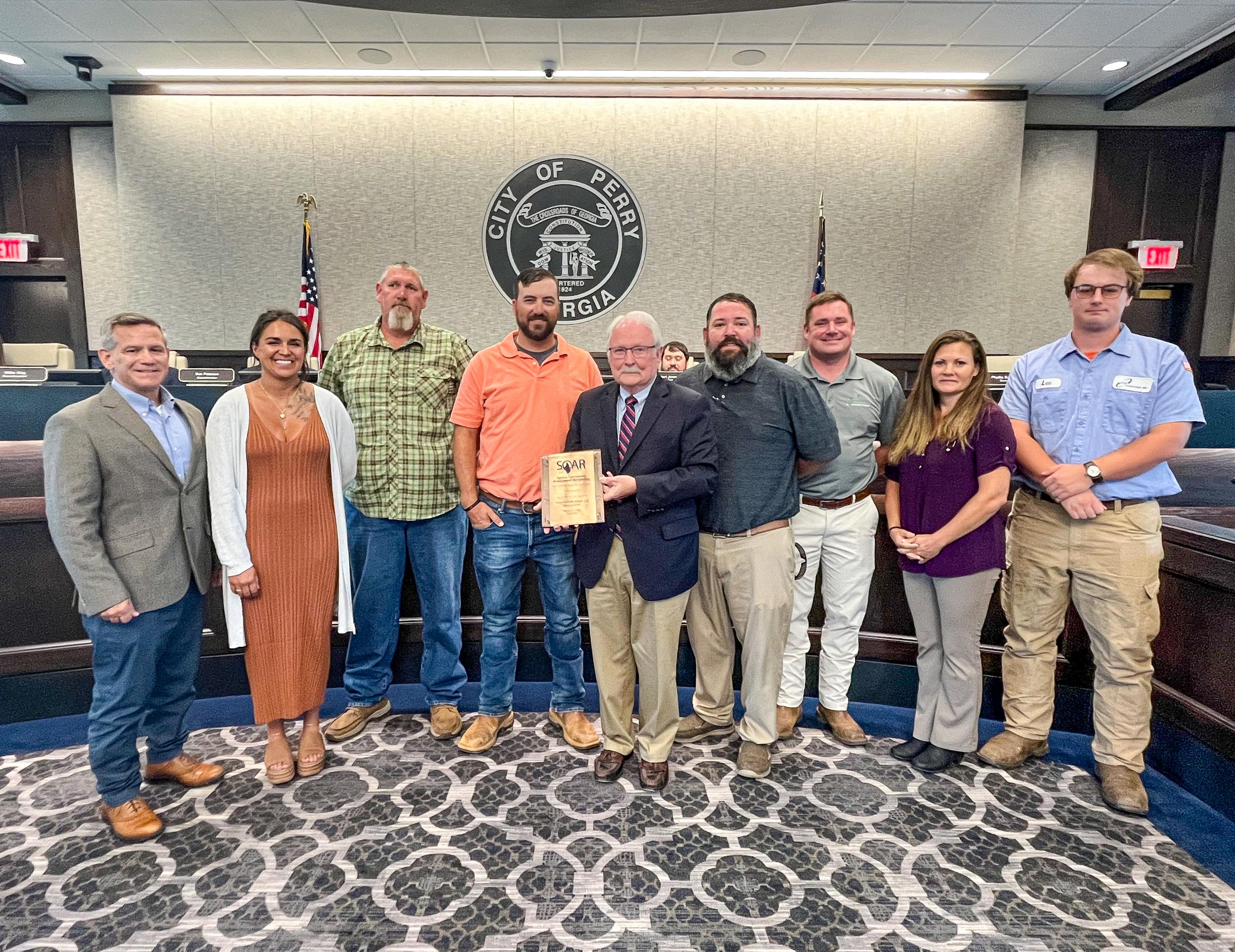 Photo for City of Perry Natural Gas Awarded  National Operational Excellence