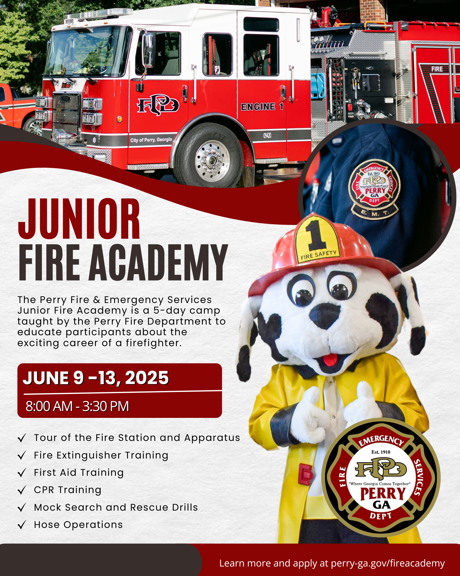 Photo for Junior Fire Academy Applications Now Open
