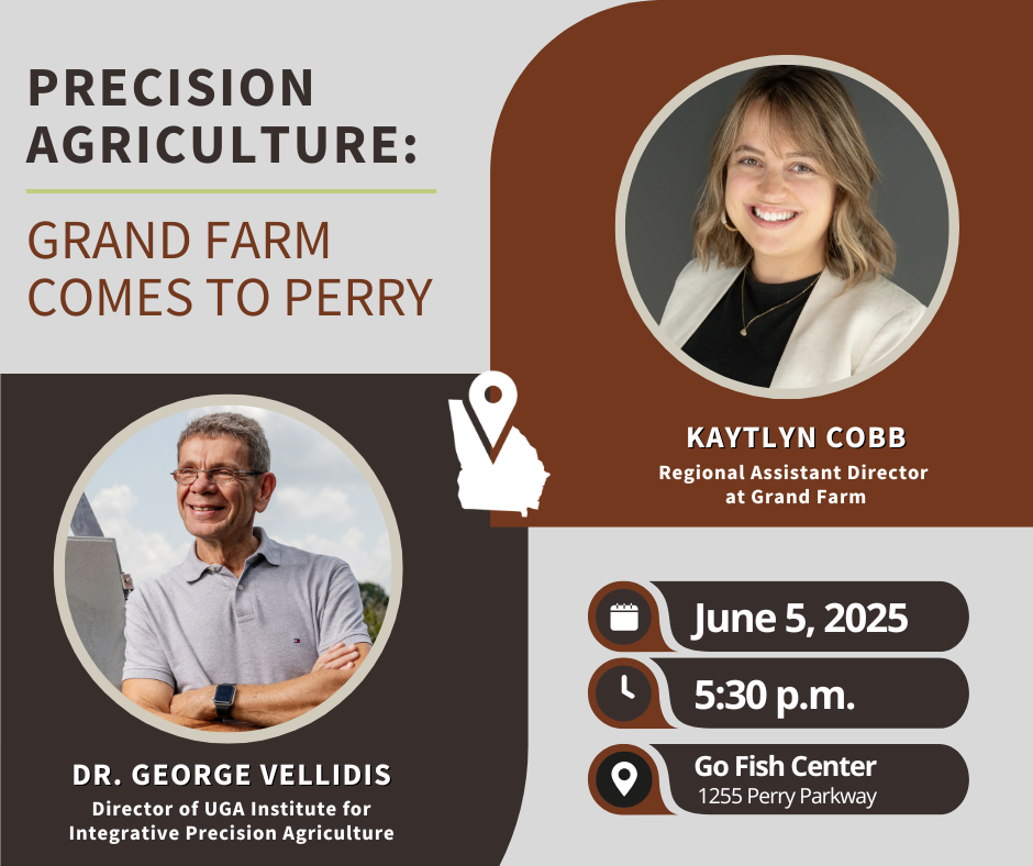 Photo for City of Perry to Host &quot;Precision Agriculture&quot; Speaker Series Featuring UGA Grand Farm Initiative