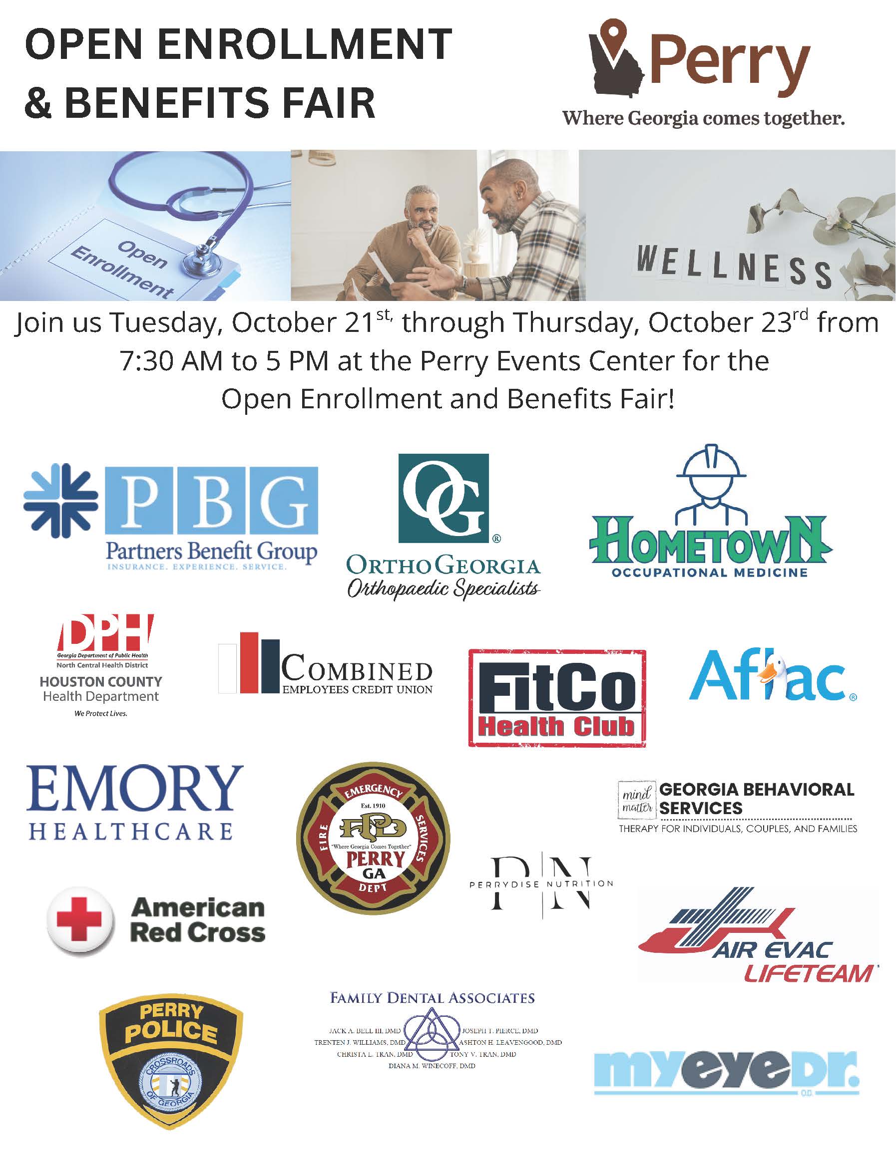 Photo for Open Enrollment &amp; Benefits Fair | October 21-23, 2025