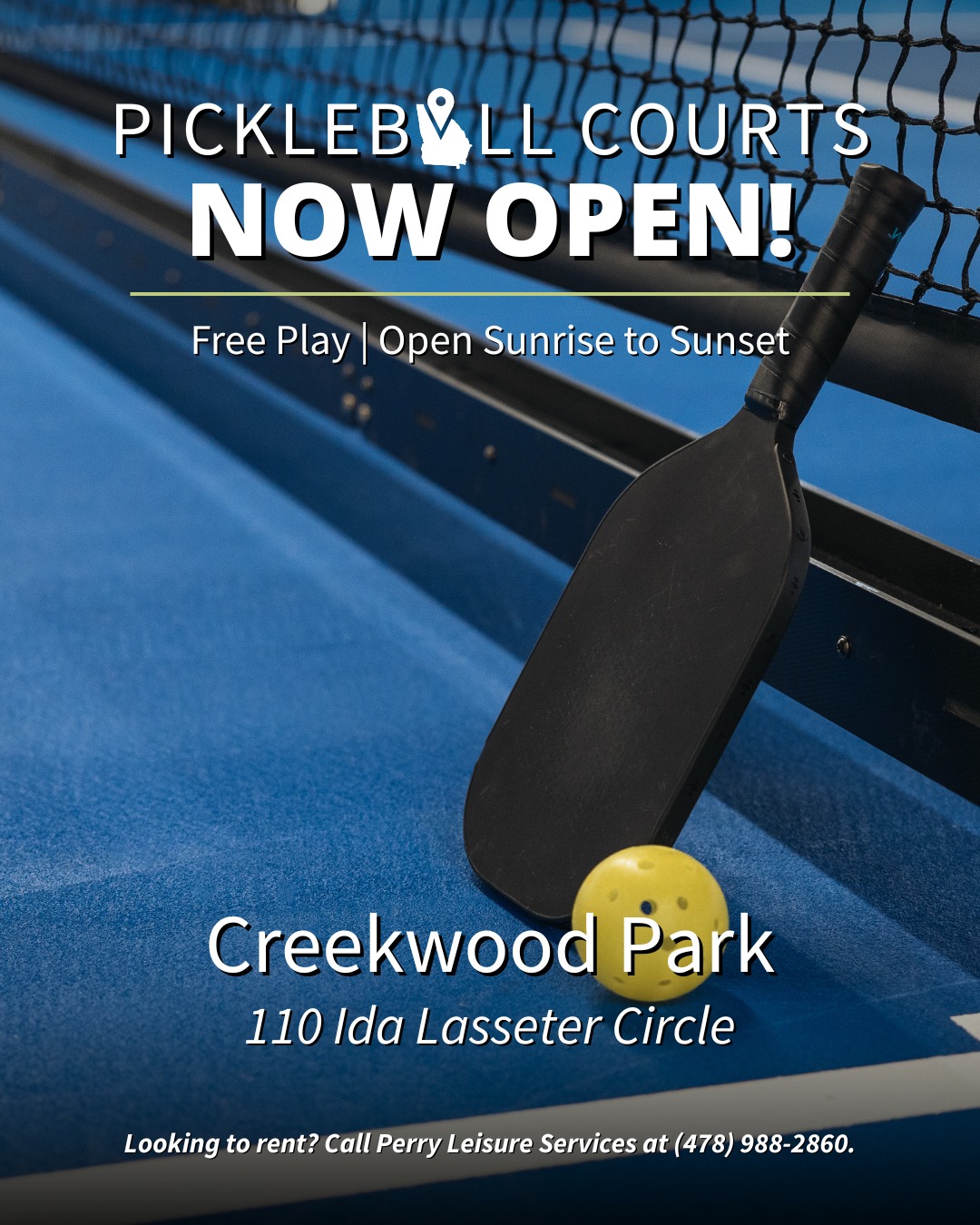 Photo for New Pickleball Courts at Creekwood Park Bring Fresh Energy to Perry