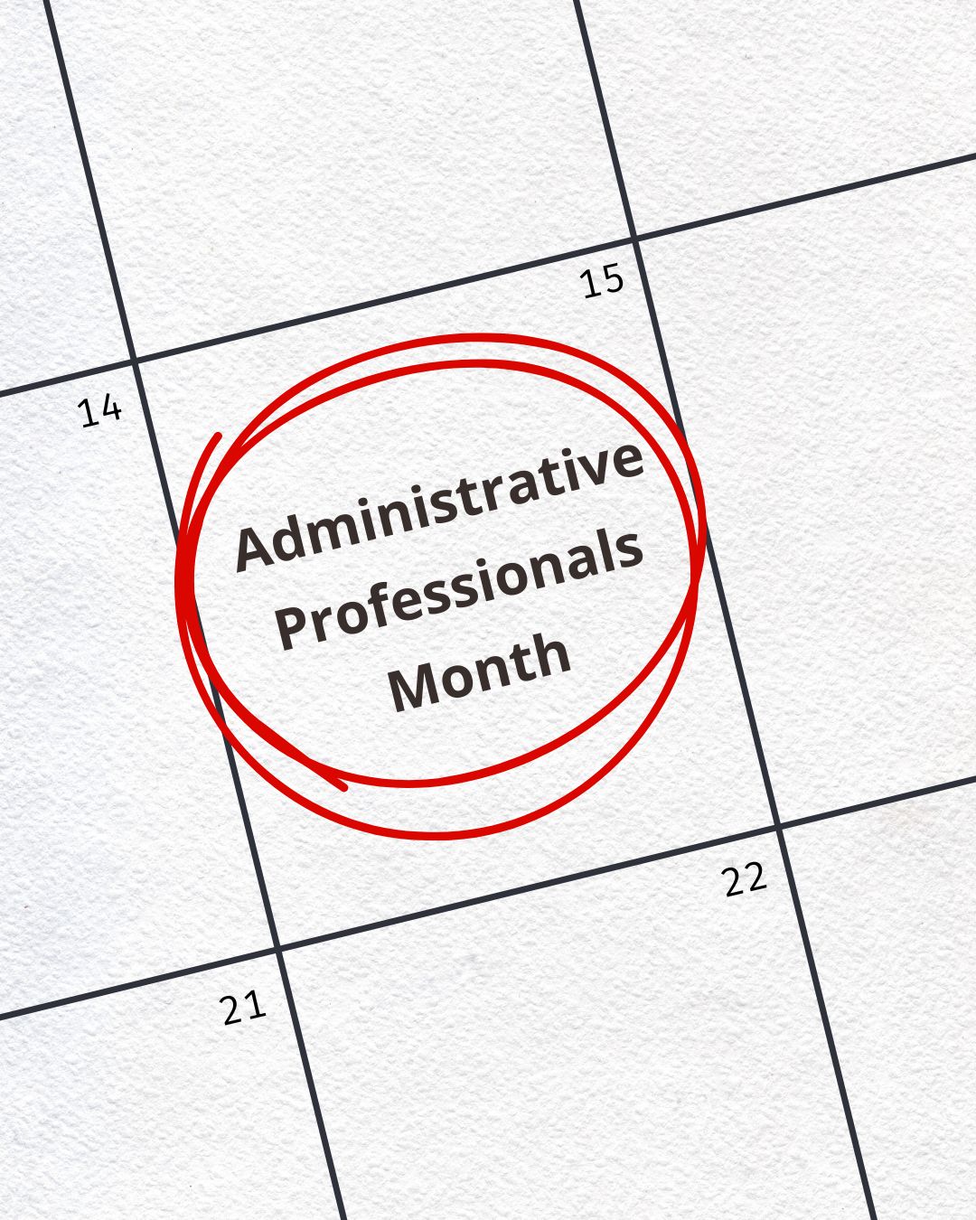 Photo for Administrative Professionals Month