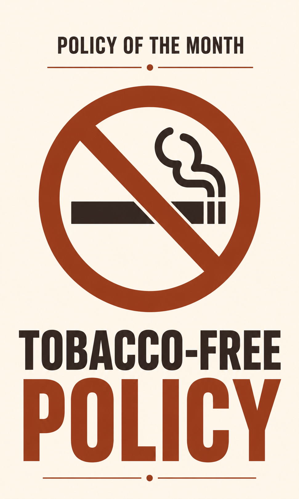 Click to Read Tobacco-Free Policy Photo for Tobacco-Free Policy