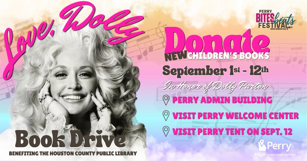 Photo for Love, Dolly Book Drive Turns a Legacy of Literacy Into Books for Perry Children