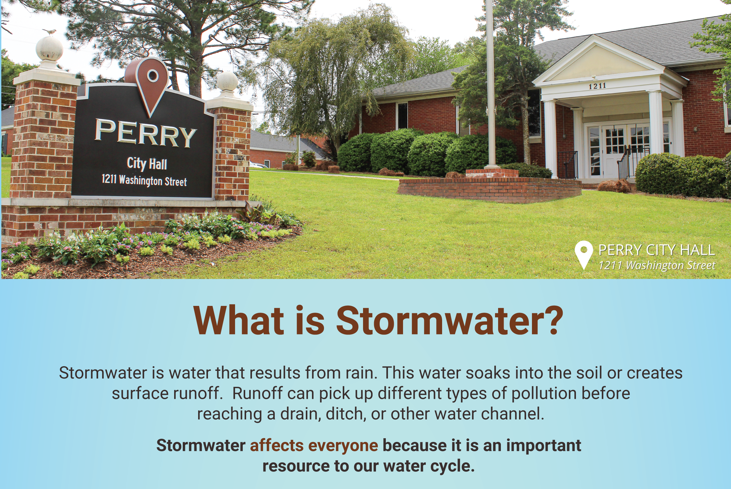 Stormwater informative