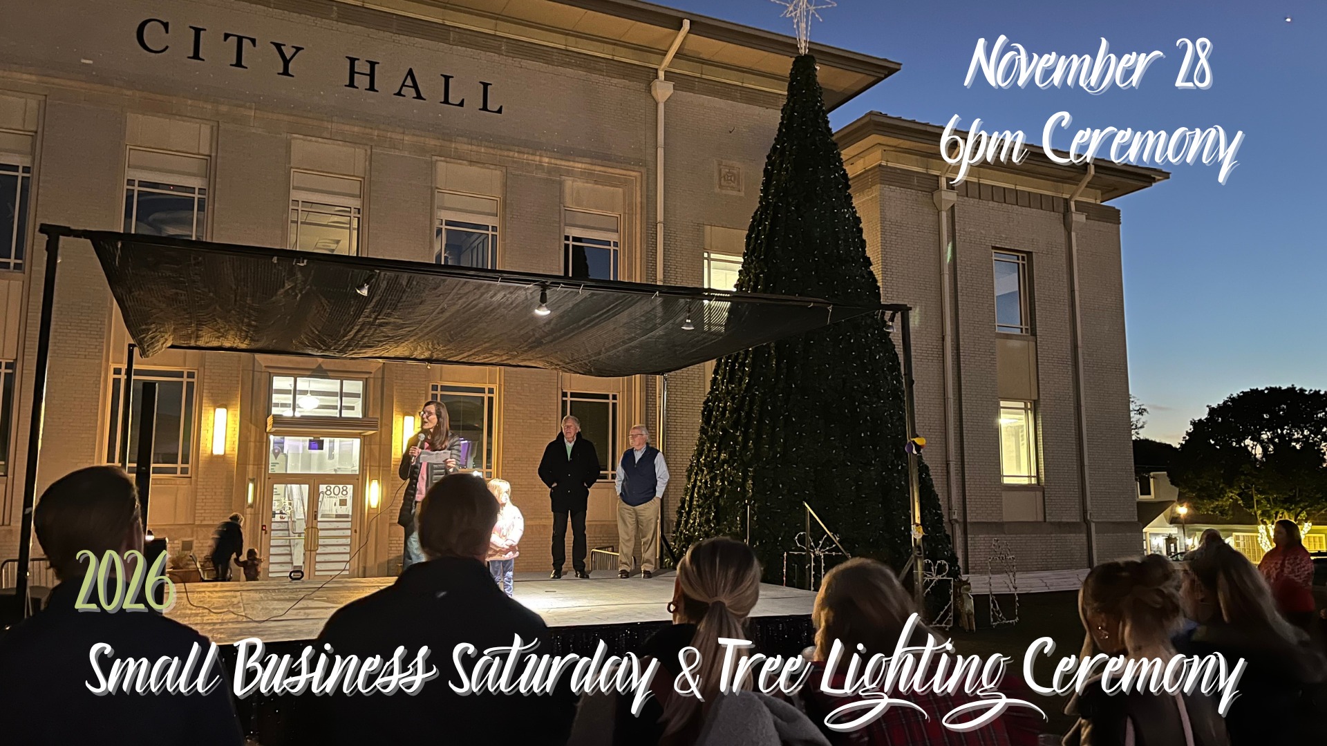 Small Business Saturday and Tree Lighting Ceremony in Historic Downtown Perry
